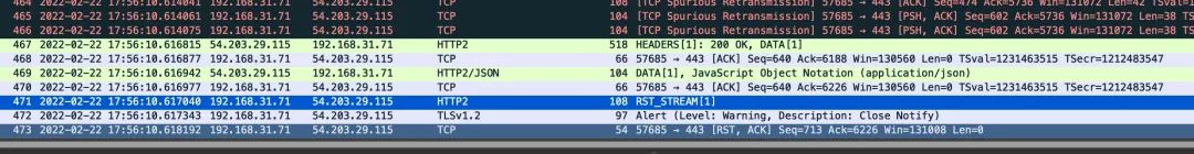 通过 wireshark 对 sslkeylogfile 解密结果 - HTTP/2 通信失败的问题分析 - HeapDump性能社区